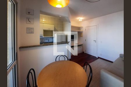 Sala de Jantar  de apartamento para alugar com 1 quarto, 39m² em Vila Nova Conceição, São Paulo