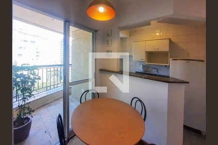 Sala de Jantar  de apartamento para alugar com 1 quarto, 39m² em Vila Nova Conceição, São Paulo