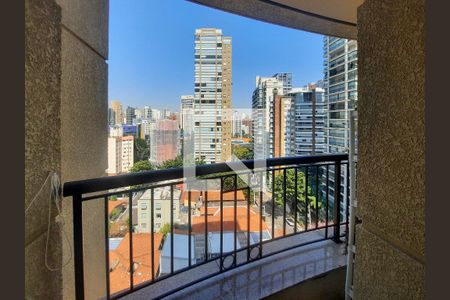 Apartamento para alugar com 39m², 1 quarto e 1 vaga Apartamento para alugar com 39m², 1 quarto e 1 vagaVaranda