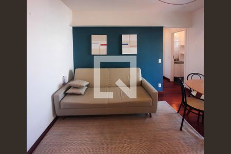 Sala de apartamento para alugar com 1 quarto, 39m² em Vila Nova Conceição, São Paulo