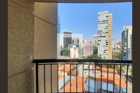 Apartamento para alugar com 39m², 1 quarto e 1 vaga Apartamento para alugar com 39m², 1 quarto e 1 vagaVaranda