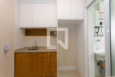 Cozinha de apartamento à venda com 1 quarto, 43m² em Tatuapé, São Paulo