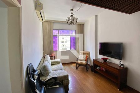 Sala de apartamento à venda com 2 quartos, 65m² em Flamengo, Rio de Janeiro