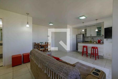Sala de apartamento à venda com 1 quarto, 63m² em Recreio dos Bandeirantes, Rio de Janeiro