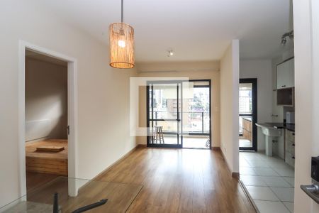 Sala de apartamento à venda com 1 quarto, 48m² em Vila Mariana, São Paulo