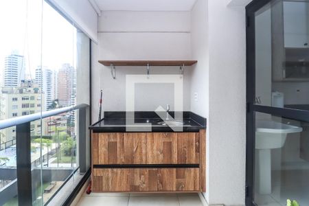 Varanda de apartamento à venda com 1 quarto, 48m² em Vila Mariana, São Paulo