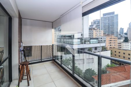 Varanda de apartamento à venda com 1 quarto, 48m² em Vila Mariana, São Paulo