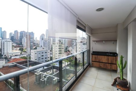 Varanda de apartamento à venda com 1 quarto, 48m² em Vila Mariana, São Paulo