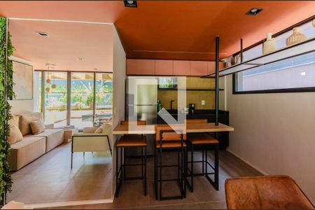 Apartamento à venda com 47m², 1 quarto e 1 vagaÁrea comum - Salão de festas