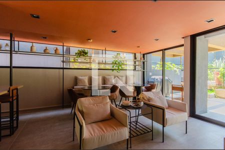 Apartamento à venda com 47m², 1 quarto e 1 vagaÁrea comum - Salão de festas