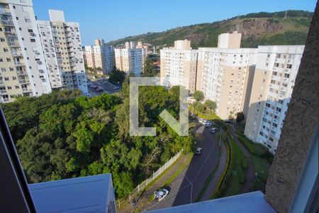 Sala - Vista de apartamento para alugar com 3 quartos, 68m² em Jardim Carvalho, Porto Alegre
