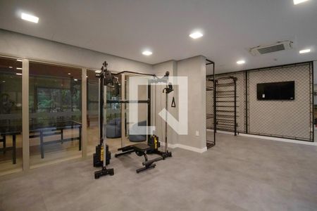 Studio para alugar com 29m², 1 quarto e sem vaga Studio para alugar com 29m², 1 quarto e sem vagaÁrea comum - Academia
