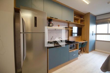 Studio para alugar com 29m², 1 quarto e sem vaga Studio para alugar com 29m², 1 quarto e sem vagaCozinha