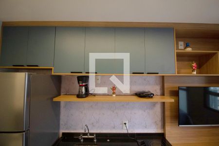 Studio para alugar com 29m², 1 quarto e sem vaga Studio para alugar com 29m², 1 quarto e sem vagaCozinha