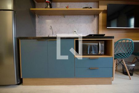 Studio para alugar com 29m², 1 quarto e sem vaga Studio para alugar com 29m², 1 quarto e sem vagaCozinha