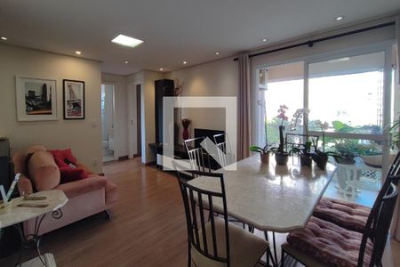 Sala de apartamento à venda com 2 quartos, 64m² em Jardim São Vicente, Campinas