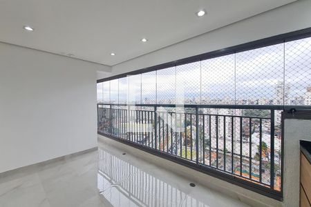 Varanda da Sala de apartamento para alugar com 3 quartos, 95m² em Vila Prudente, São Paulo