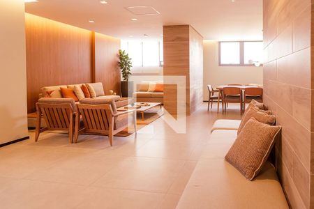 Área comum - Salão gourmet de apartamento para alugar com 3 quartos, 95m² em Vila Prudente, São Paulo