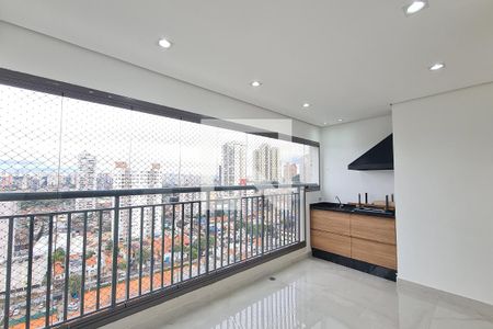 Varanda da Sala de apartamento para alugar com 3 quartos, 95m² em Vila Prudente, São Paulo
