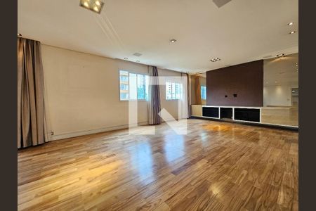 Sala de apartamento à venda com 3 quartos, 206m² em Campo Belo, São Paulo