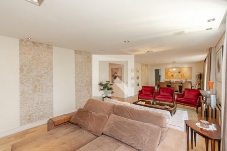 Sala de apartamento à venda com 3 quartos, 206m² em Campo Belo, São Paulo