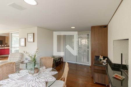 Varanda da Sala de apartamento à venda com 3 quartos, 206m² em Campo Belo, São Paulo