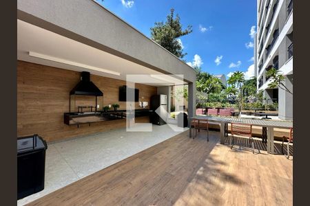 Studio para alugar com 40m², 1 quarto e 1 vaga Studio para alugar com 40m², 1 quarto e 1 vagaÁrea Comum - Churrasqueira