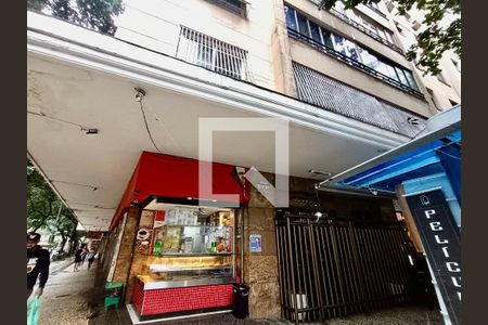 Apartamento à venda com 97m², 2 quartos e 1 vagaFachada com Plaquinha