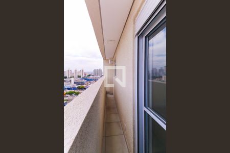 Varanda da Sala/Quarto de apartamento à venda com 1 quarto, 31m² em Mooca, São Paulo