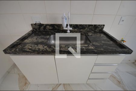 Cozinha e Área de Serviço de apartamento para alugar com 2 quartos, 46m² em Campo Grande, Rio de Janeiro