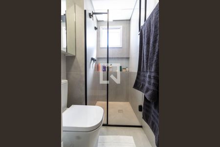 Apartamento à venda com 105m², 2 quartos e 2 vagasBanheiro social 