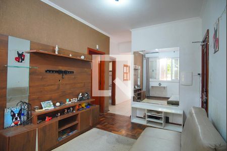Sala de apartamento à venda com 1 quarto, 52m² em São João, Porto Alegre