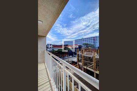 Varanda da Sala de apartamento para alugar com 1 quarto, 35m² em Belenzinho, São Paulo