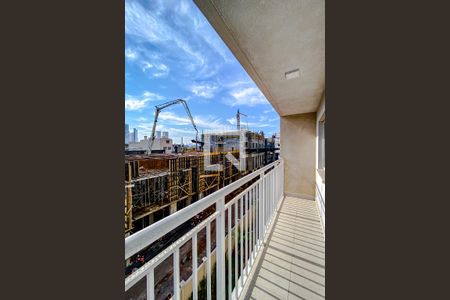 Varanda da Sala de apartamento para alugar com 1 quarto, 35m² em Belenzinho, São Paulo