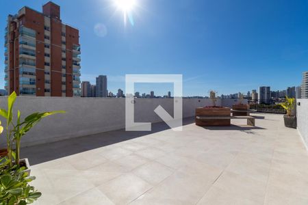 Cobertura - Solário de apartamento para alugar com 1 quarto, 35m² em Chora Menino, São Paulo
