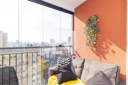 Varanda de kitnet/studio para alugar com 1 quarto, 24m² em Consolação, São Paulo