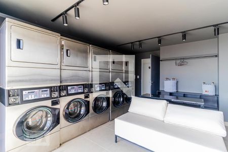 Studio para alugar com 24m², 1 quarto e sem vagaLavanderia