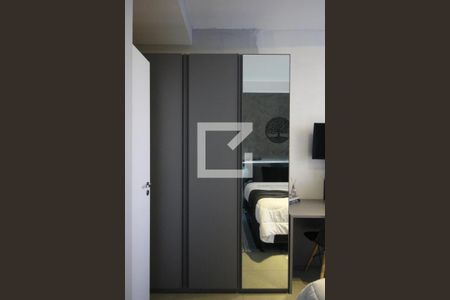 Sala-Quarto de kitnet/studio para alugar com 1 quarto, 30m² em Indianópolis, São Paulo