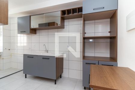 Cozinha de apartamento para alugar com 2 quartos, 42m² em Cidade Nova São Miguel, São Paulo