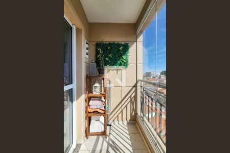 Apartamento à venda com 58m², 2 quartos e 1 vagaVaranda