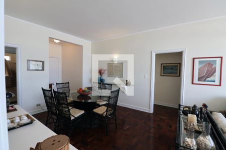 Sala de apartamento para alugar com 4 quartos, 130m² em Centro, Guarujá