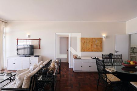 Sala de apartamento para alugar com 4 quartos, 130m² em Centro, Guarujá