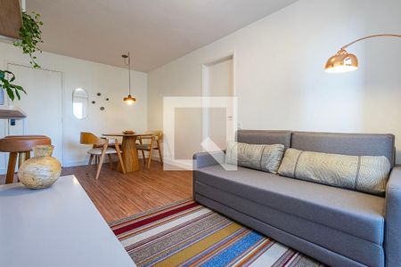 Sala de apartamento para alugar com 1 quarto, 42m² em Pinheiros, São Paulo
