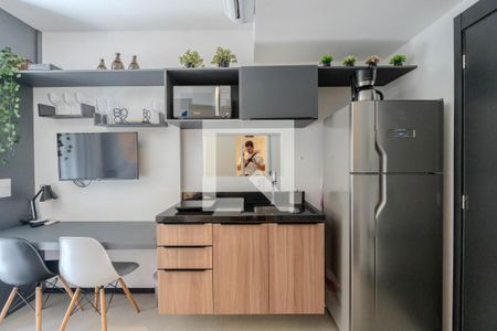 Studio à venda com 22m², 1 quarto e sem vagaCozinha