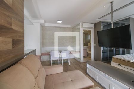 Sala de apartamento à venda com 1 quarto, 45m² em Vila Lídia, Campinas