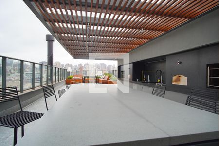 Studio à venda com 26m², 1 quarto e sem vagaÁrea Comum - Churrasqueiras