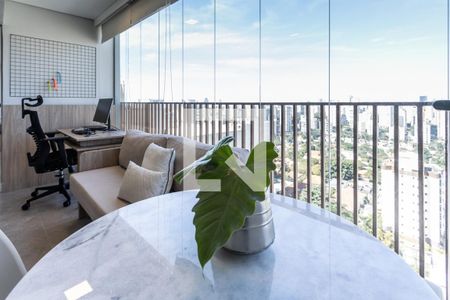 Studio para alugar com 28m², 1 quarto e sem vagaVaranda