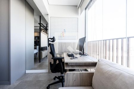 Studio para alugar com 28m², 1 quarto e sem vagaVaranda