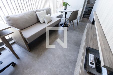 Studio para alugar com 28m², 1 quarto e sem vagaVaranda