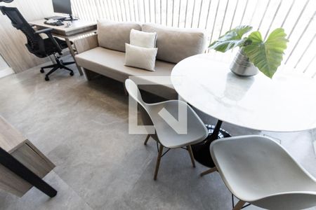 Studio para alugar com 28m², 1 quarto e sem vagaVaranda